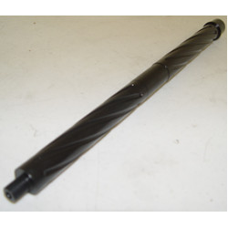 ARD AR15 5.56 STAINLESS SPIRAL FLUTED IN BLACK THREADED  BULL 1-8 TWIST BARREL 24 " #STB25